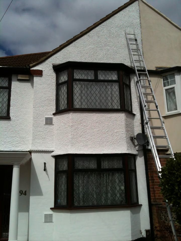 Terraced House Exterior Painting Detached